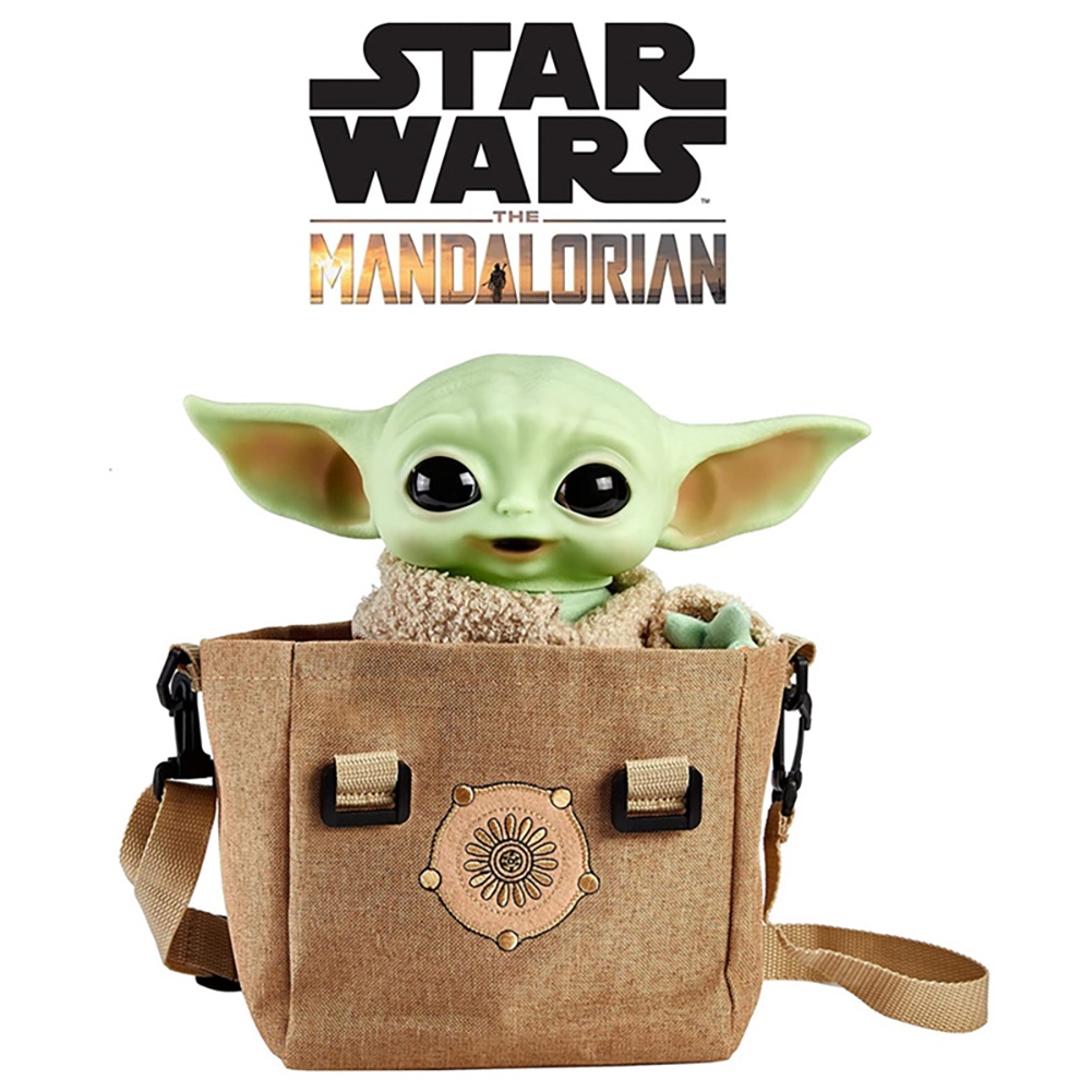 🌷Trong kho 🌷Búp bê mô phỏng nhân vật Yoda trong phim Star Wars cỡ 28cm