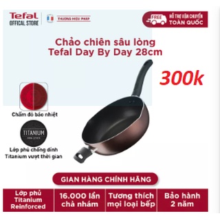 Chảo chiên sâu lòng chống dính đáy từ Tefal Day By Day 28cm