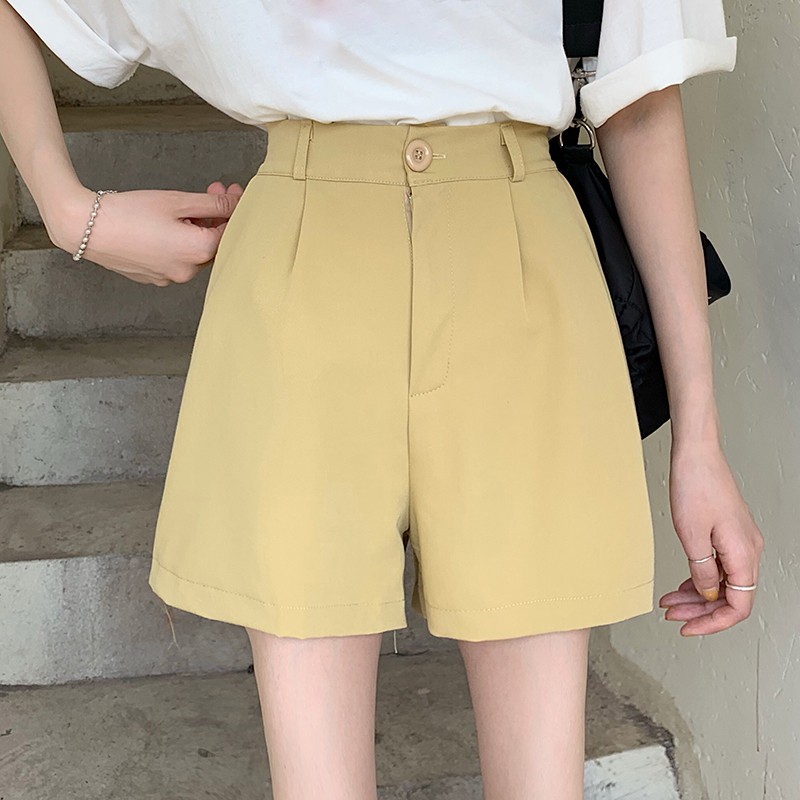 NEW Quần Đùi Ống Rộng Phong Cách Hàn Quốc Thanh Lịch Cho Nữ | BigBuy360 - bigbuy360.vn