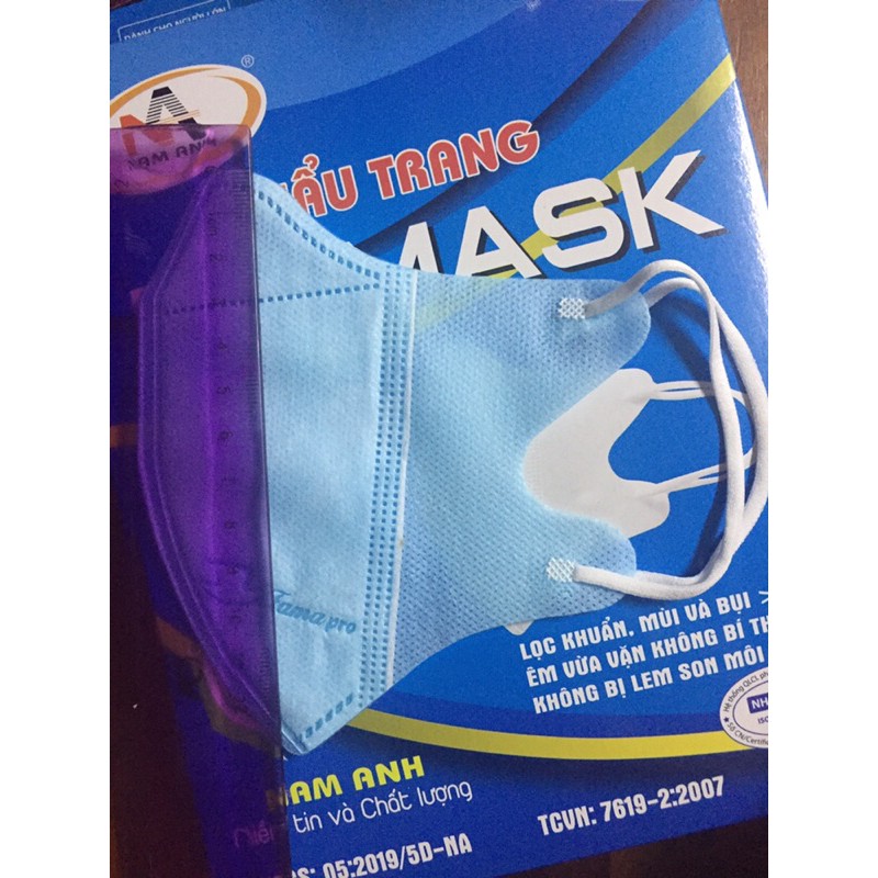 10 hộp khẩu trang 5D mask NAM ANH người lớn, bé 8t trở lên | BigBuy360 - bigbuy360.vn