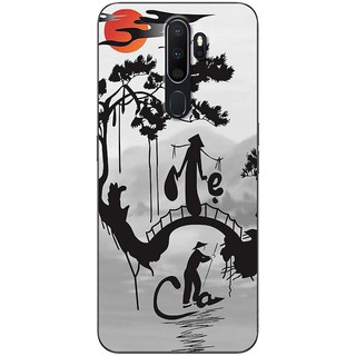 Ốp lưng OPPO A5 2020, A9 2020 in hình Cha mẹ núi sông