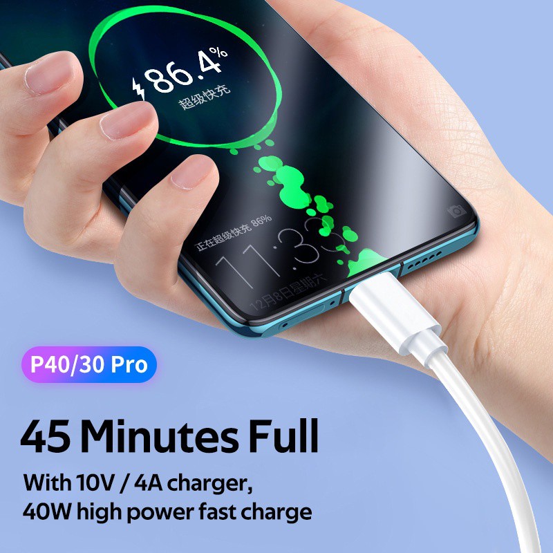 Dây cáp sạc nhanh USB C dài 100cm cho Samsung Galaxy A9 A8 A6 + Plus J7 J5 J3 Pro S7 S6 S8 Plus Edge