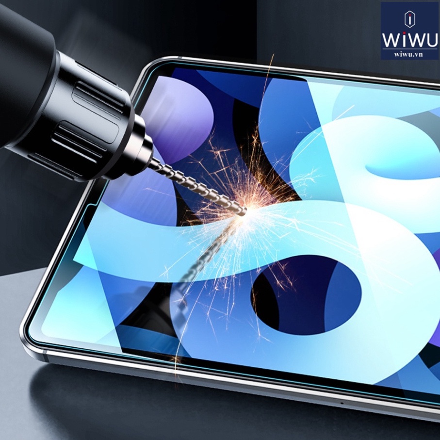 Kính cương lực trong suốt Wiwu iVista cho Ap-pleI-pad Pro M1  11 inch, I-pad Pro 12. 9 inch,  Air 4 10.9 inch, 9.7 .10.2