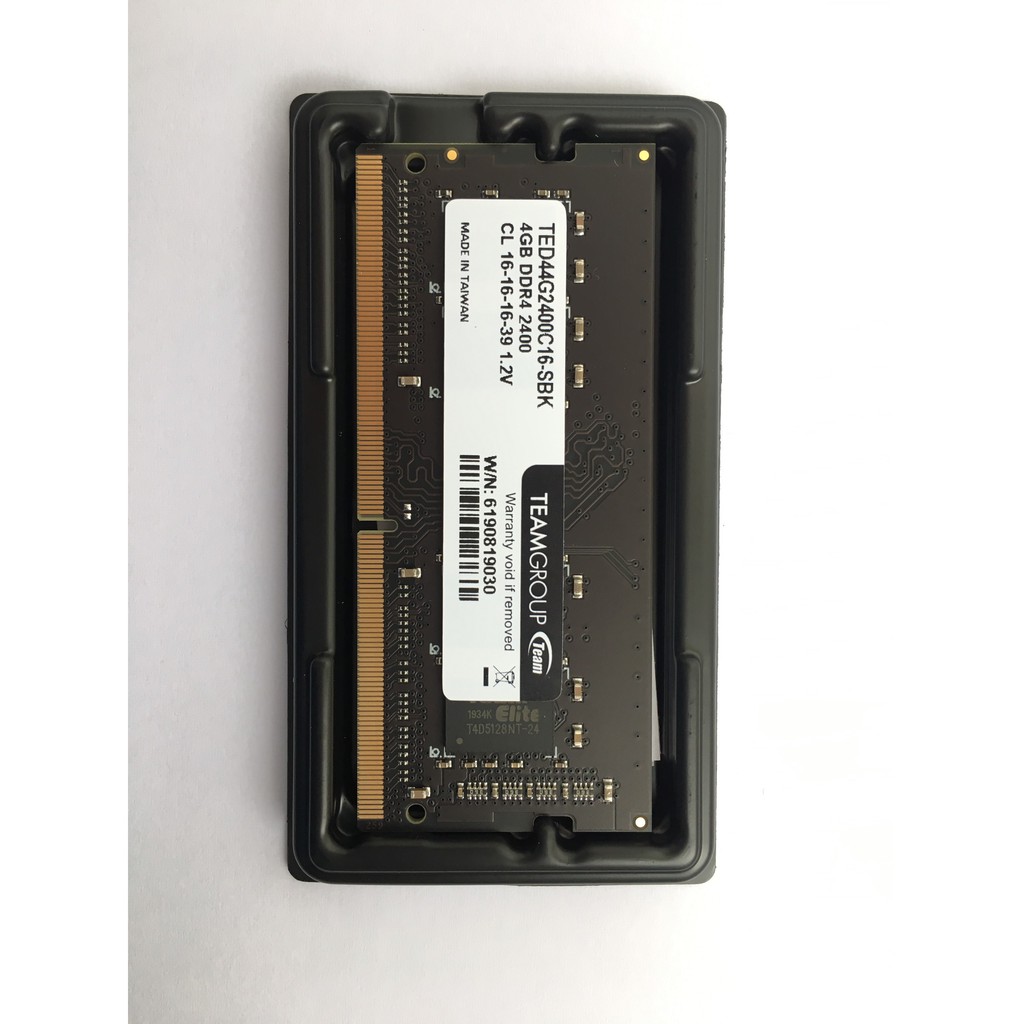 Ram Laptop 4GB DDR4 Bus 2400 Teamgroup Networkhub phân phối