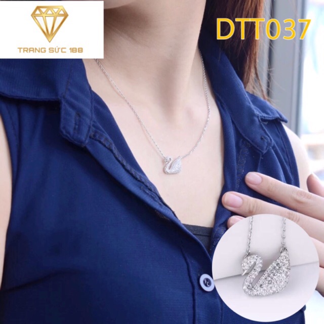 Dây chuyền titan thiên nga DTT037