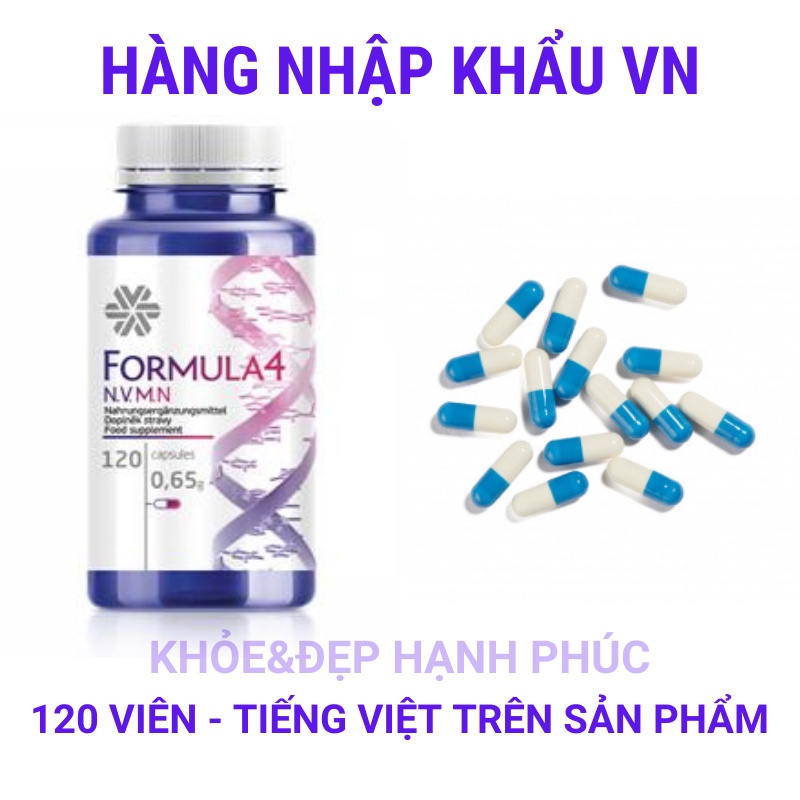 [Novomin Siberian] Thực phẩm bảo vệ sức khỏe Siberian Novomin FOROMULA 4 Date T2/2024