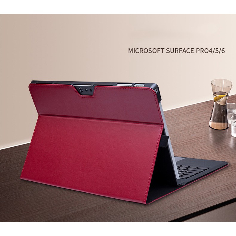 Bao da máy tính bảng bằng PU mềm kèm chân đế cho Microsoft Surface Pro 7/Surface Pro 6/Surface Pro 5/Surface Pro 4 | BigBuy360 - bigbuy360.vn