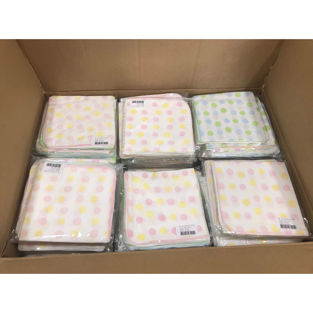 Set 5 khăn sữa xuất Hàn hãng Issop