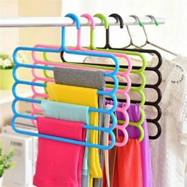 Móc nhựa treo đồ 5 tầng đa năng