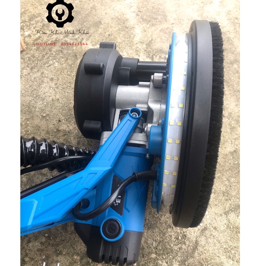 Máy chà tường cán dài, có đèn Etop XH-2309, 6 cấp độ có công suất lớn 1390W | Máy chà nhám tường hút bụi
