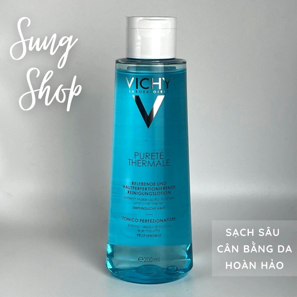 [PHÁP] Nước hoa hồng Vichy Toner cân bằng da làm sạch sâu