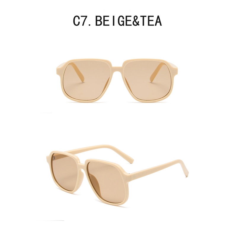 Kính mát Samjune oversize chống tia uv400 thời trang