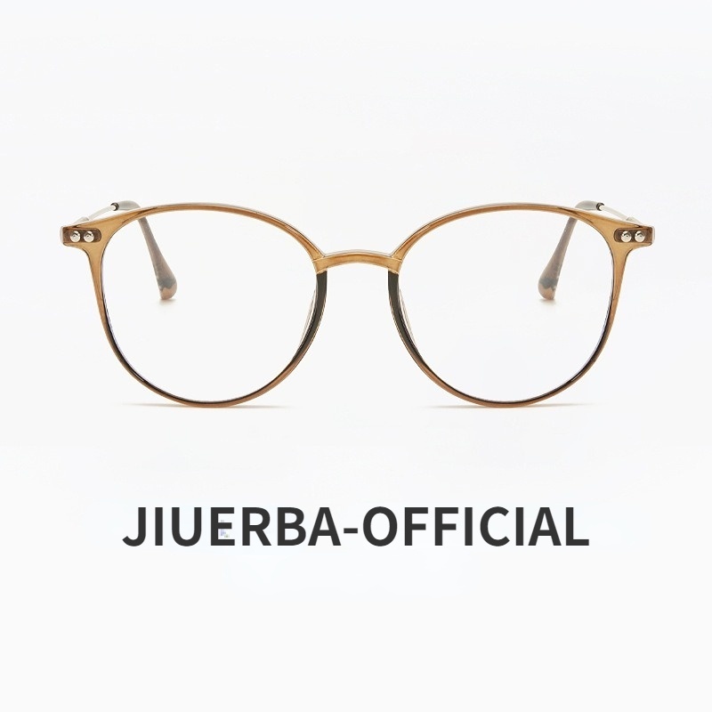 JIUERBA-Kính Gọng Tròn Chống Tia Bức Xạ Thời Trang Mới Nhất Cho Nam Và Nữ