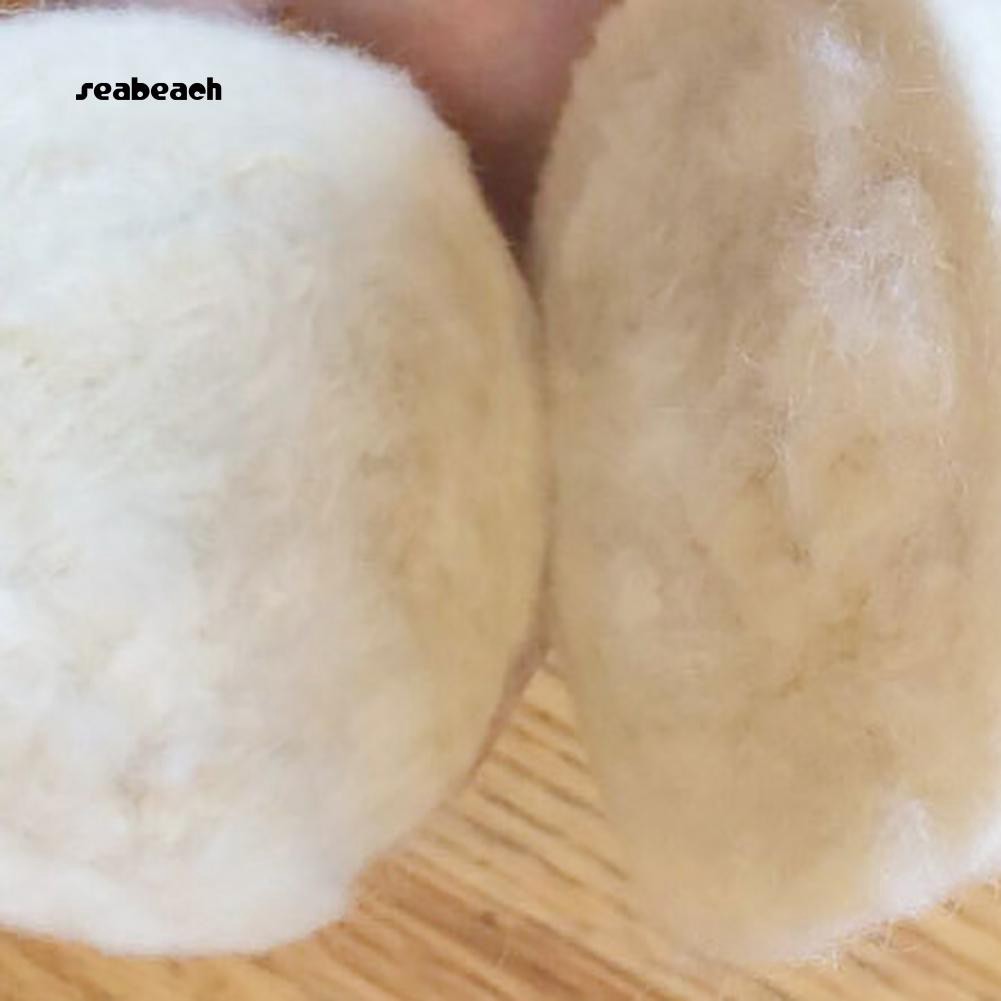 Bóng len màu trơn mềm dùng làm mềm vải khi giặt đồ
