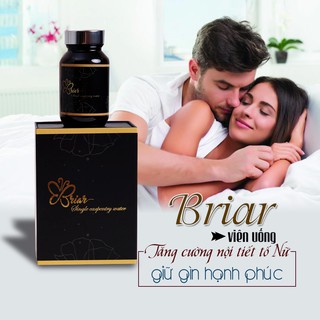 (Bộ SP Briar) Viên Uống Nở Ngực – Mông Căng BRIAR, Hết Hạn Hán Sau Sinh, Tăng Ham Muốn. Briar Điều Hòa Nội Tiết Nữ