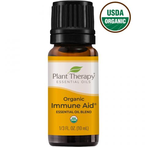 Hỗn hợp tinh dầu hữu cơ tăng miễn dịch Plant Therapy 10ml (Immune aid)