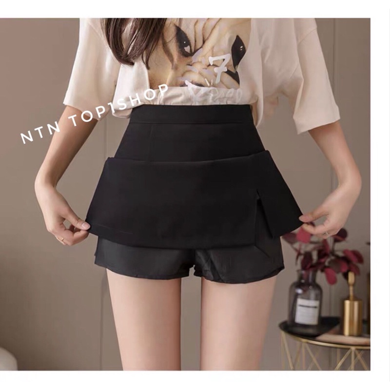 [ nhập mã NTN SHOP giảm tối đa 50k đơn 600k] Chân váy Chữ A xẻ Tà đùi Shop NTN. | BigBuy360 - bigbuy360.vn