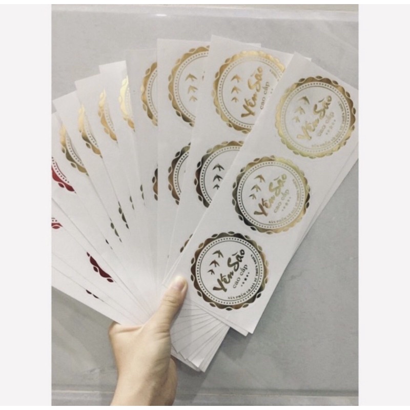 Set Tem yến sào ép kim loại 1