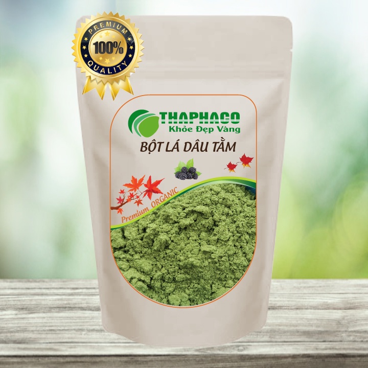 Bột Lá Dâu Tằm 100g Uống Làm Đẹp Dưỡng Da THAPHACO