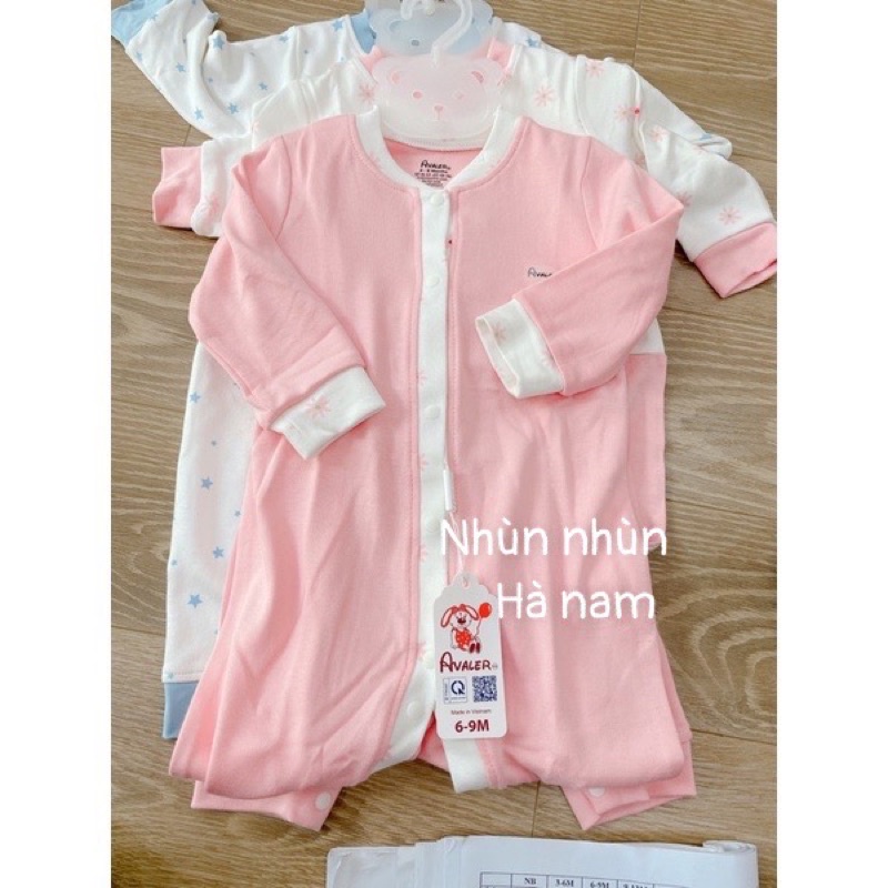 Bộ Body cotton/nỉ dài tay Avaler đủ size NB-12/18m