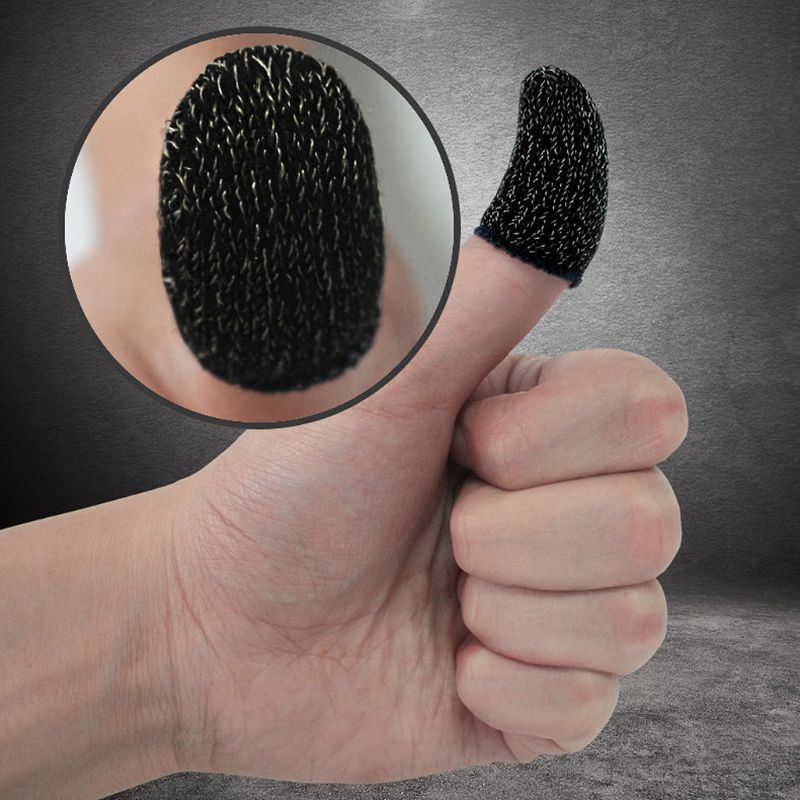 Cặp bao ngón tay bằng len chống mồ hôi chuyên dùng chơi game