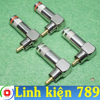 Jack AV bộ 4 Jack bông sen cong