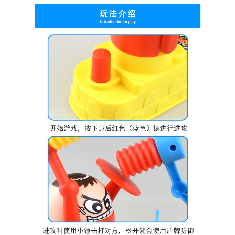 Trò chơi tương tác, robot gõ đầu đối kháng size LỚN cực vui thú vị cho bé