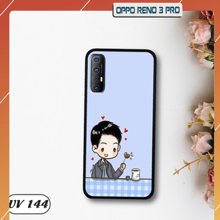 Ốp lưng OPPO Reno3 Pro lưng nhám viền dẻo