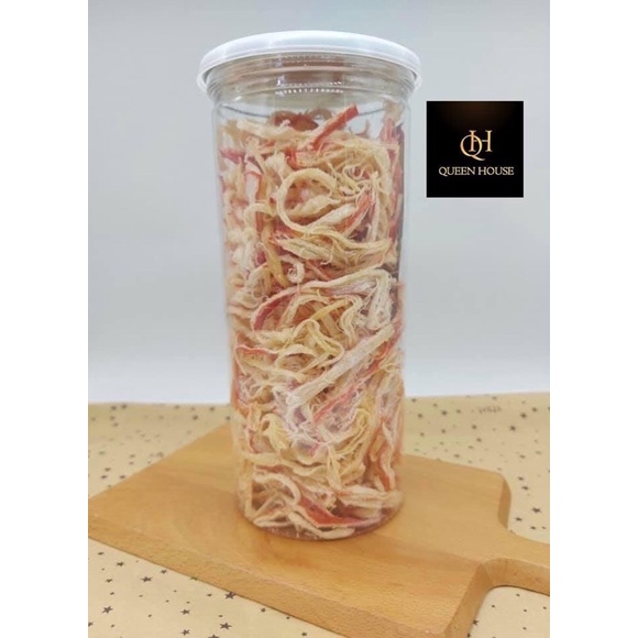 KHÔ MỰC HẤP NƯỚC CỐT DỪA XÉ SỢI SIÊU NGON NGỌT 300G | BigBuy360 - bigbuy360.vn