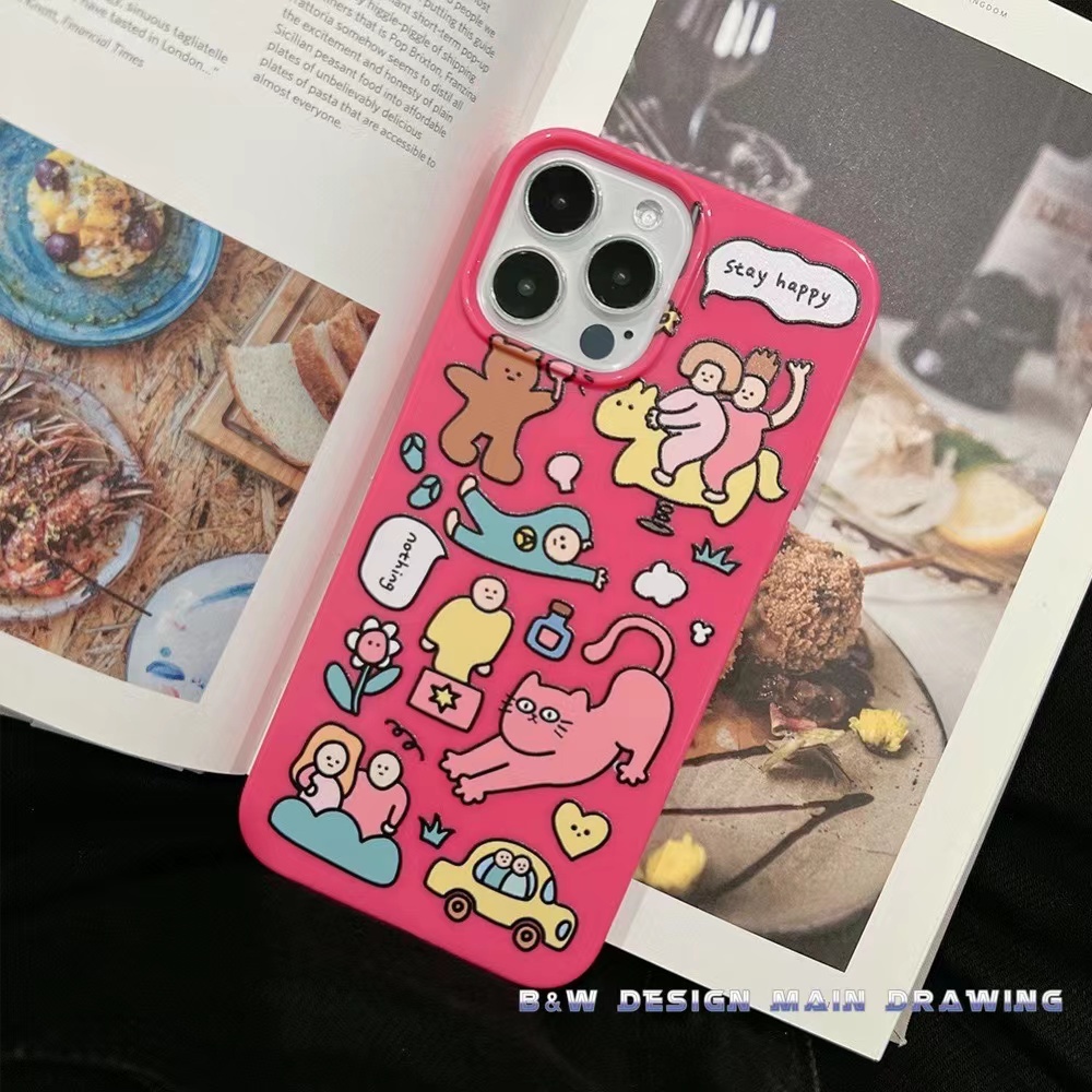 Ốp Điện Thoại Hoạt Hình Cho iPhone 13 12 11 Pro MAX IX XS MAX XR 7 8 Plus