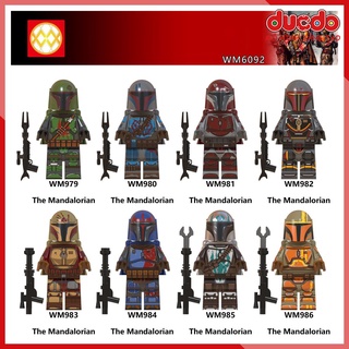 Minifigures nhân vật Chiến tranh giữa các vì sao - Đồ chơi Lắp ghép Xếp hình Mini Mô hình WM WM6092