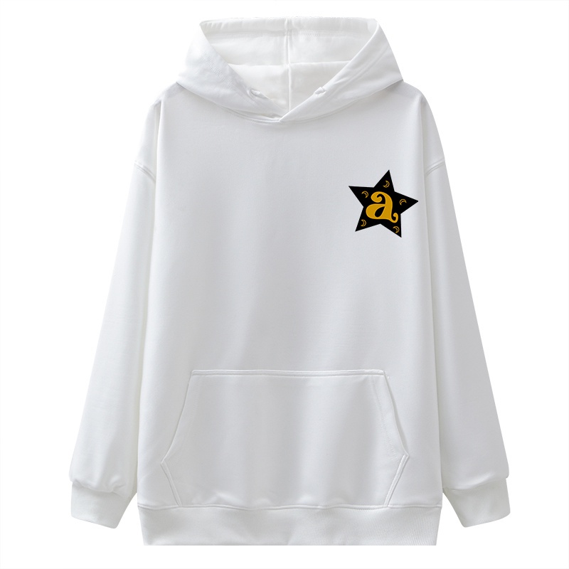 NRVP Áo Khoác Hoodie Tay Dài Dáng Rộng In Họa Tiết Phong Cách Hàn Quốc Dành Cho Nam Nữ