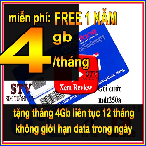 Sim 4g mdt250a/mdt50a/12fd50 miễn phí 1 năm. mua 1 lần trọn gói 1 năm sử dụng sử dụng trên toàn quốc