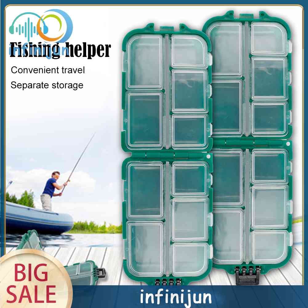 Hộp Đựng Mồi Câu Cá Nhiều Ngăn Chống Nước Ốp
