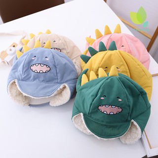 Mũ giữ ấm hình khủng long đáng yêu cho bé