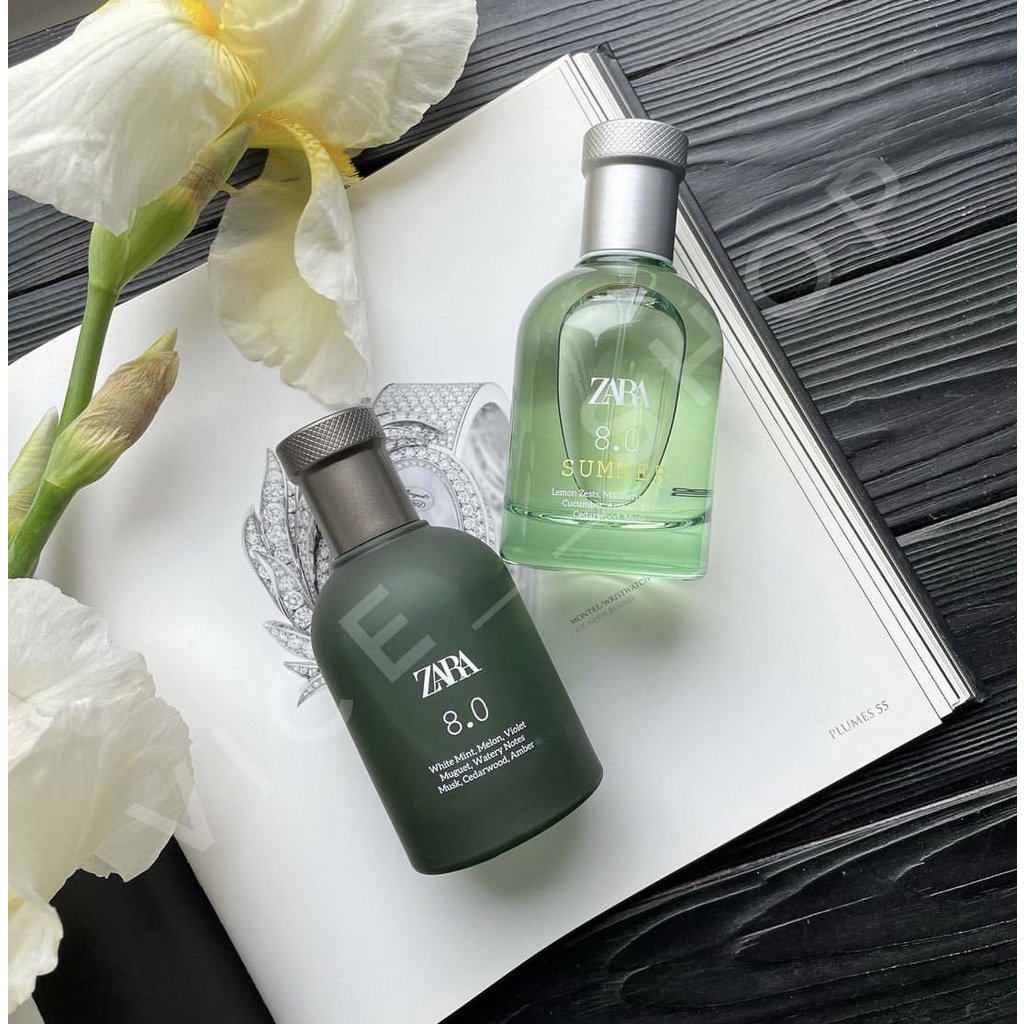SET NƯỚC HOA NAM ZARA 8.0 + 8.0 SUMMER EDT 80 ML