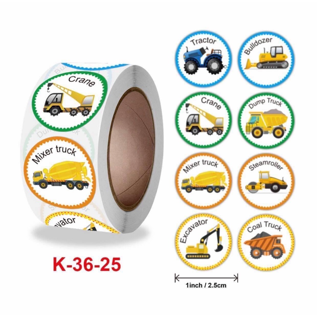 Sticker khen thưởng cuộn