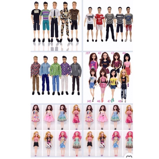 Búp bê có khớp - 1 con ngẫu nhiên