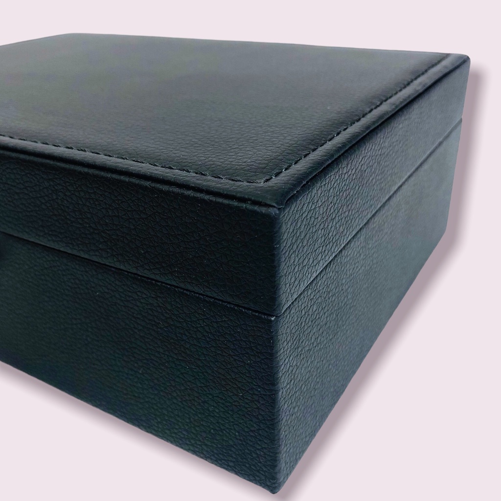 Hộp trang sức cao cấp loại lớn, đựng nữ trang, phụ kiện, đồng hồ tiện lợi