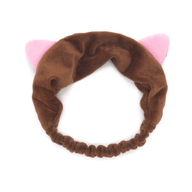 Băng đô turban tai mèo siêu xinh, bờm tóc, rửa mặt thiết kế xinh xắn nhẹ nhàng dễ thương