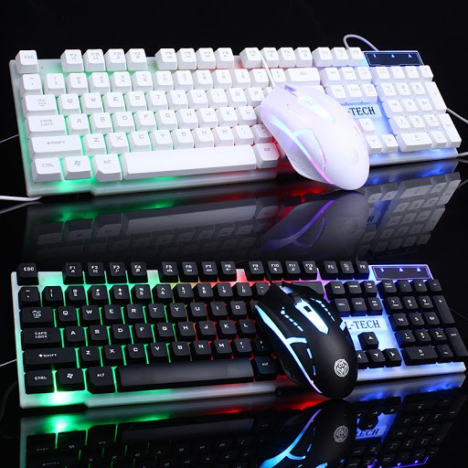 Bộ Bàn Phím GAMING+ Chuột G21 LED + Tặng kèm Lót Chuột - Đèn LED 7 MÀU SIÊU ĐẸP NEW 2020