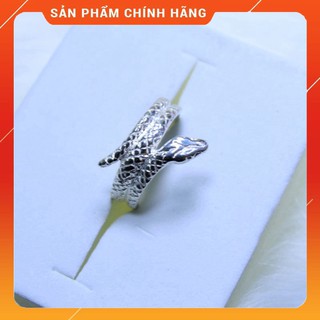 [BẠC 925] Nhẫn bạc nữ đẹp, nhẫn hình rắn quấn quanh KBJ56