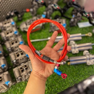 Dây dầu Hell nối khúc bấm 45-90 độ gắn mọi xe