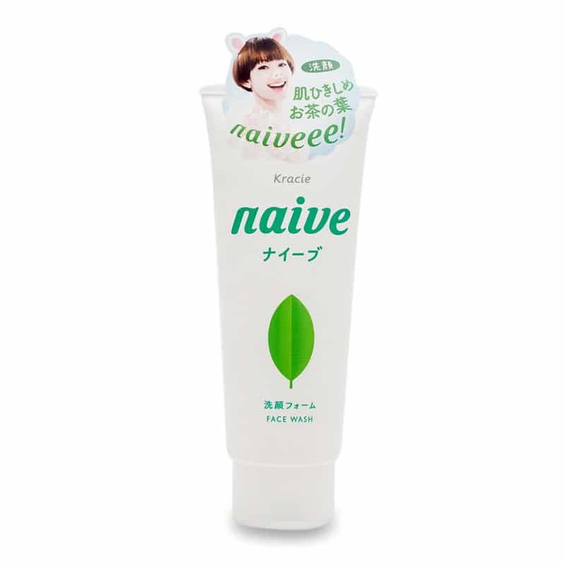 Sữa rửa mặt naive kracie Naive 143g Nhật (trà xanh , đào, lô hội )