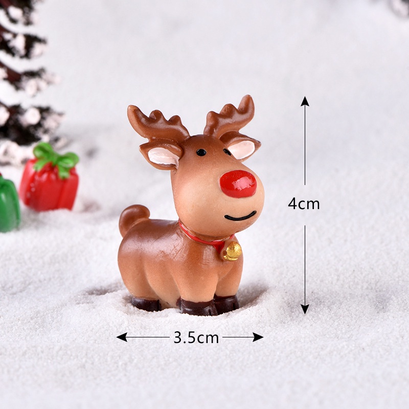 1 Đồ trang trí Ông Già Noel / Người Tuyết / Nai Sừng Tấm Trang Trí Cây Thông Noel