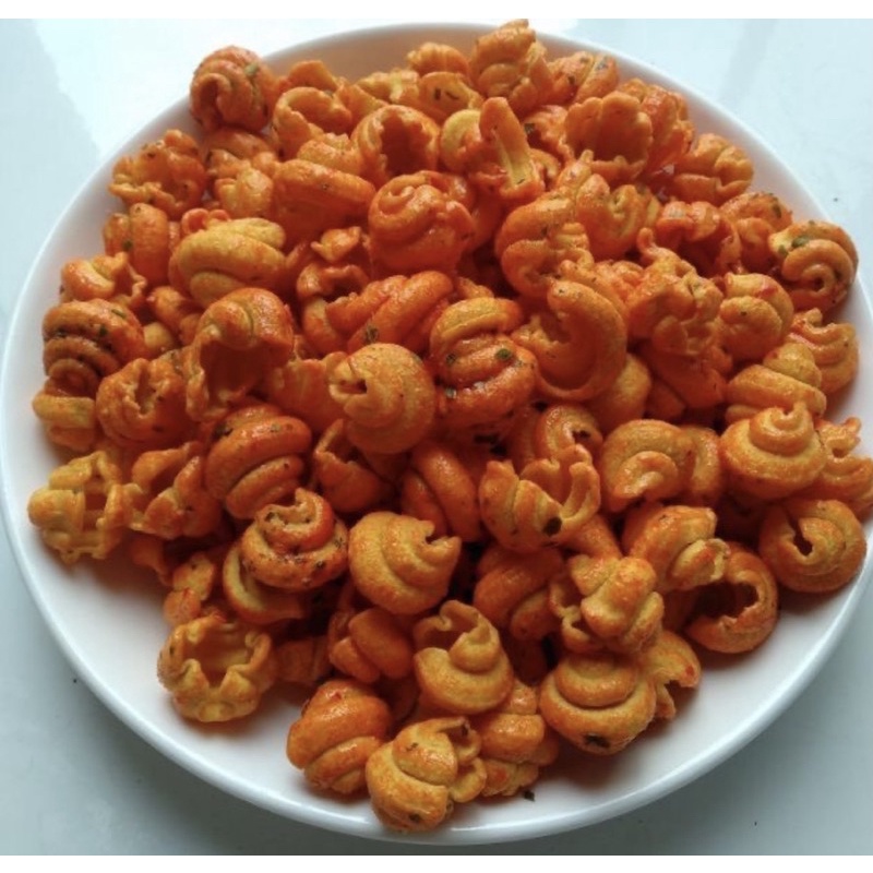 Bánh snack Ốc Hành Giòn Thơm lon pet 250g