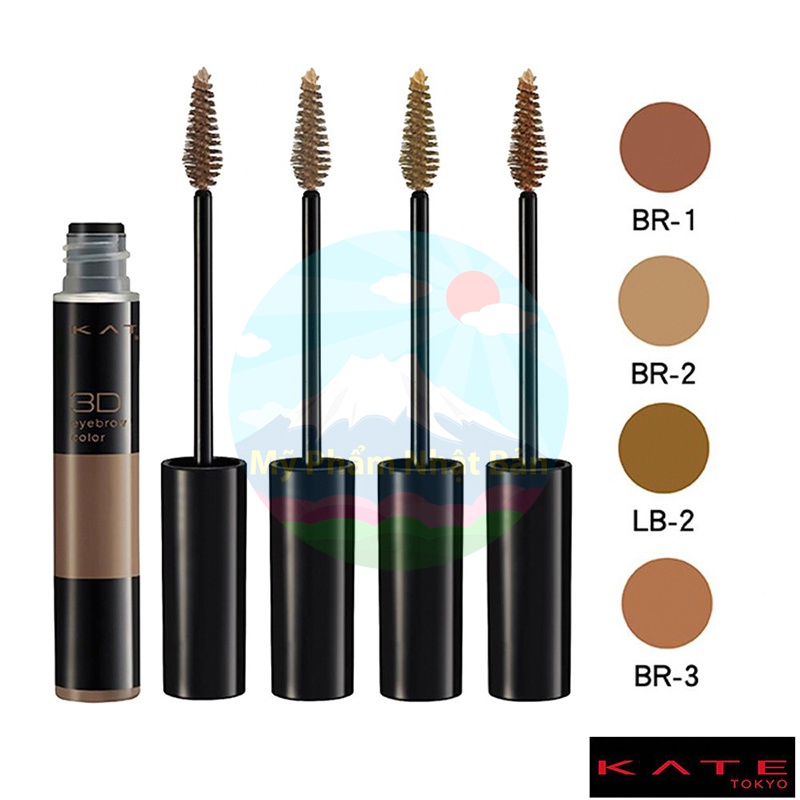 Mascara Lông Mày Kate Tokyo 3D Eyebrow Color BR-3