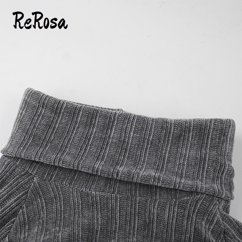 Áo Sweater Dệt Kim Cổ Cao Dáng Rộng Thiết Kế Trẻ Trung Cho Nữ 2021 | BigBuy360 - bigbuy360.vn