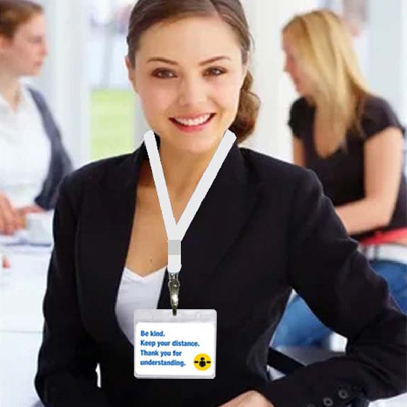 Bộ Dây Đeo Thẻ Exemption Ẩn Mặt Cứng Tiện Dụng