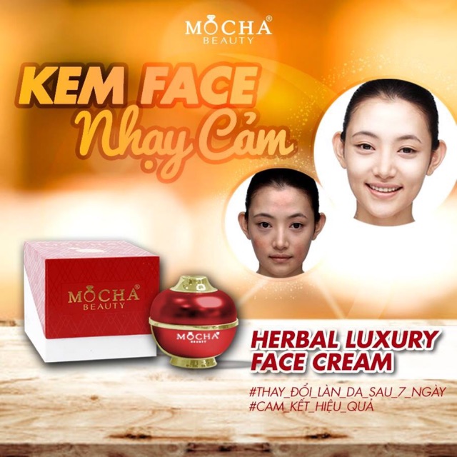 KEM FACE DƯỠNG CHO DA NHẠY CẢM MOCHA